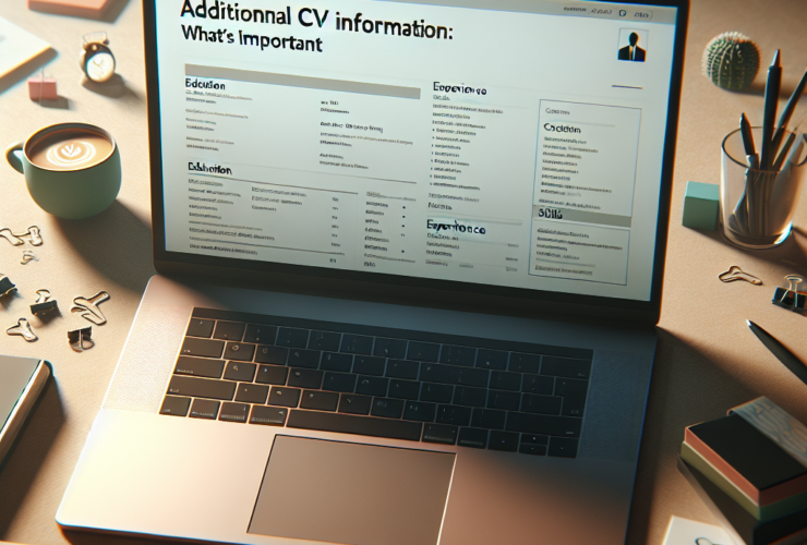 Descubre Qué es Importante en la Información Adicional de tu CV: Guía Completa Informacion adicional CV que es lo importante