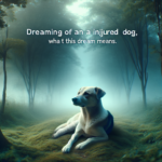 Sonar con un perro herido que significa este sueno