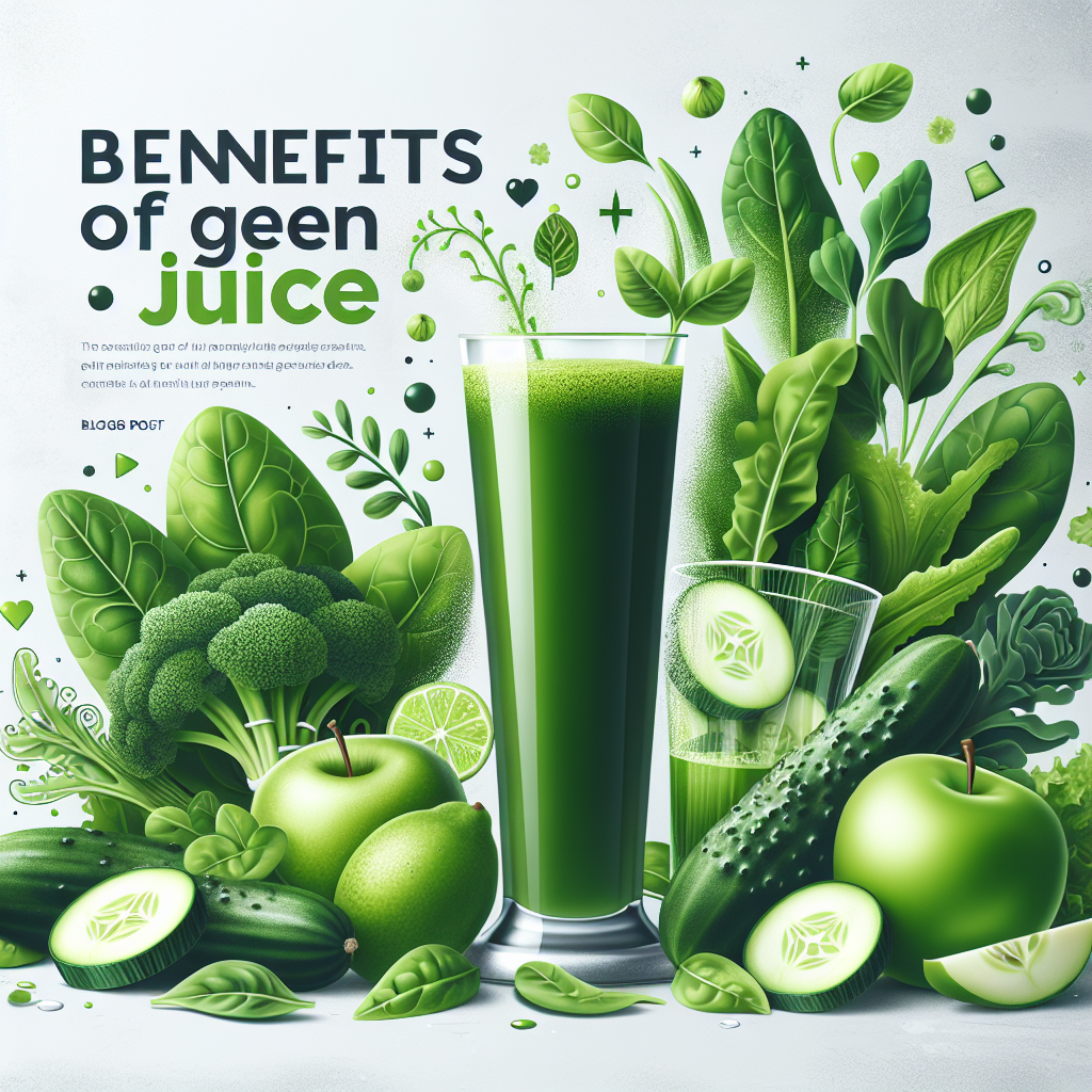 Descubre los Increíbles Beneficios del Jugo Verde para Tu Salud y Bienestar beneficios de jugo verde