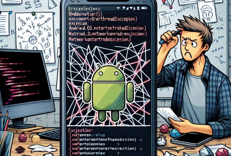 Solución Definitiva al Error android.os.networkonmainthreadexception en Android: Guía Paso a Paso error android.os .networkonmainthreadexception