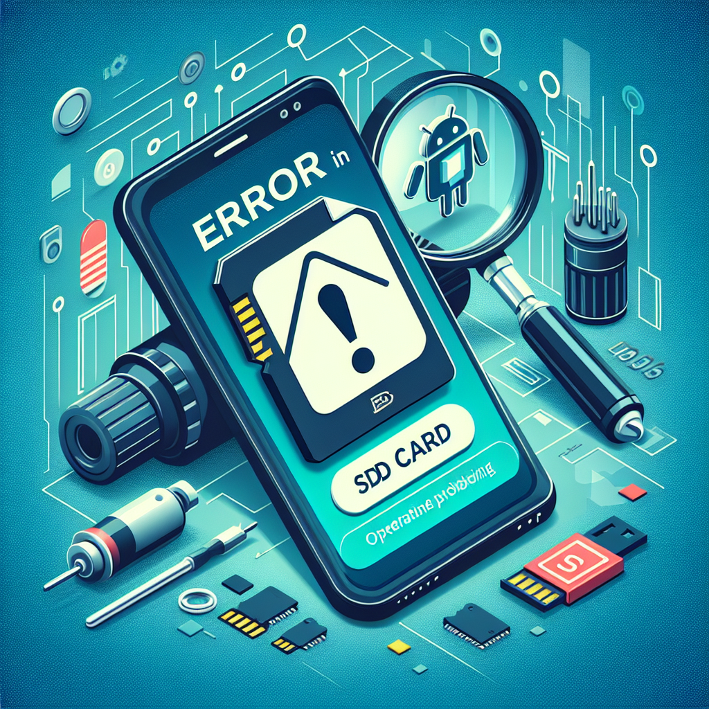 error en tarjeta sd android