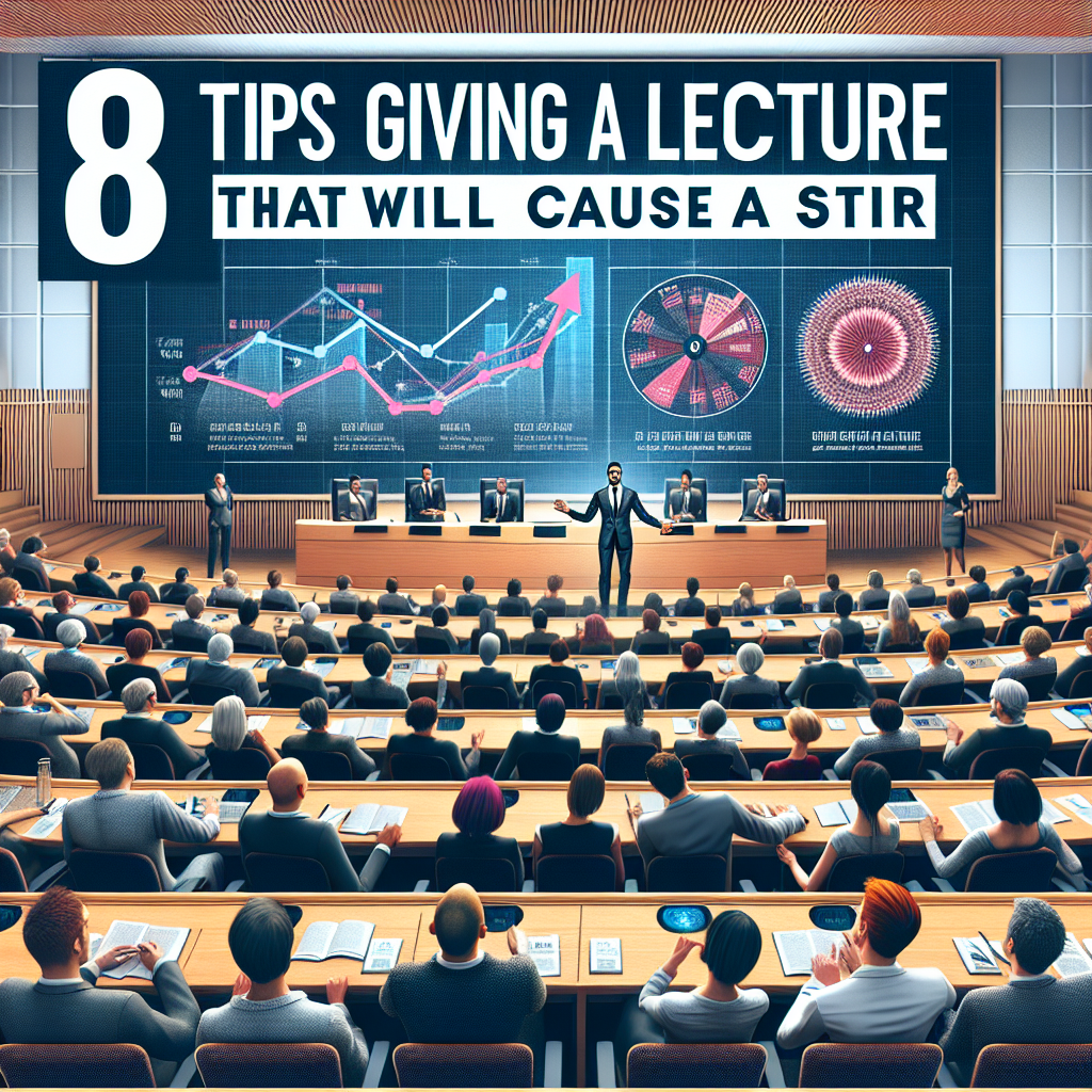 8 Consejos Esenciales para Dar una Conferencia Inolvidable y Causar Furor: Guía Completa 8 consejos para dar una conferencia y causar furor