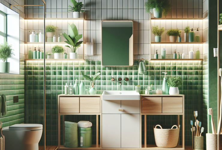 Guía Definitiva para Organizar un Baño Verde: Consejos y Tendencias 2022 Bano verde como organizarlo