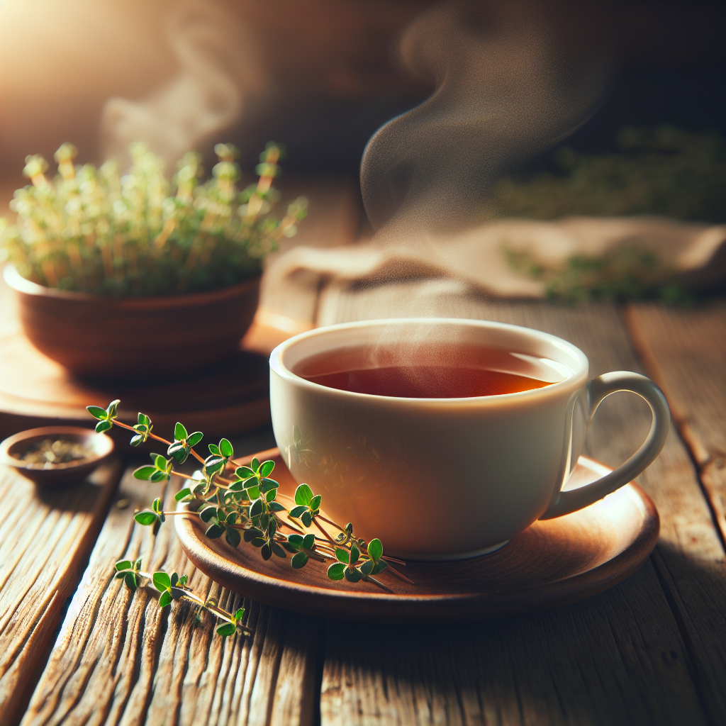 Te de tomillo uno de los mas conocidos