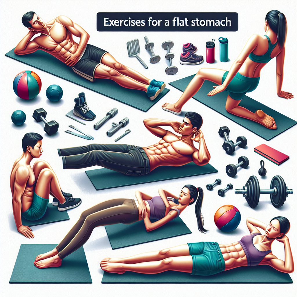 ejercicios para un abdomen plano