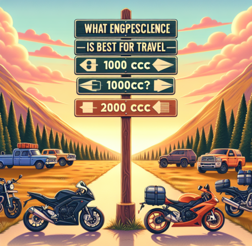 ¿Qué Cilindrada es Mejor para Viajar? Guía de Elección Ideal ¿Qué cilindrada es mejor para viajar?